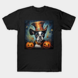 Boston terrier Halloween T-Shirt